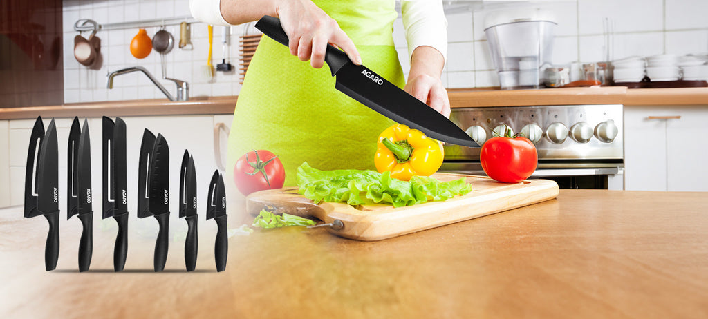 sharp kitchen knife set